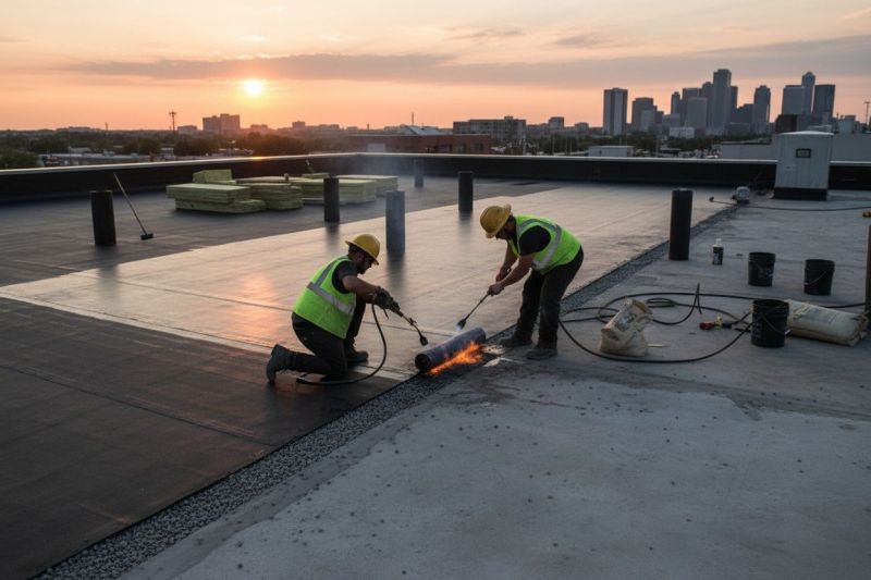Tar Roof Replacement in Connersville, IN