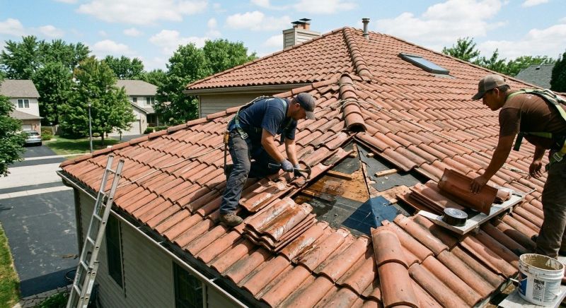 Tile Roof Repair in Connersville, IN