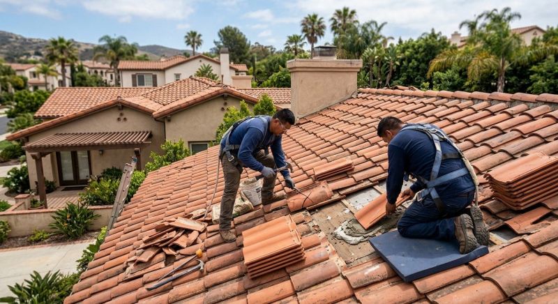 Tile Roof Repair in New Madison, OH