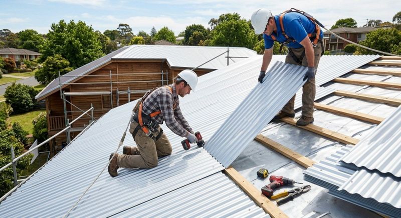 Tin Roof Installation in New Castle, IN