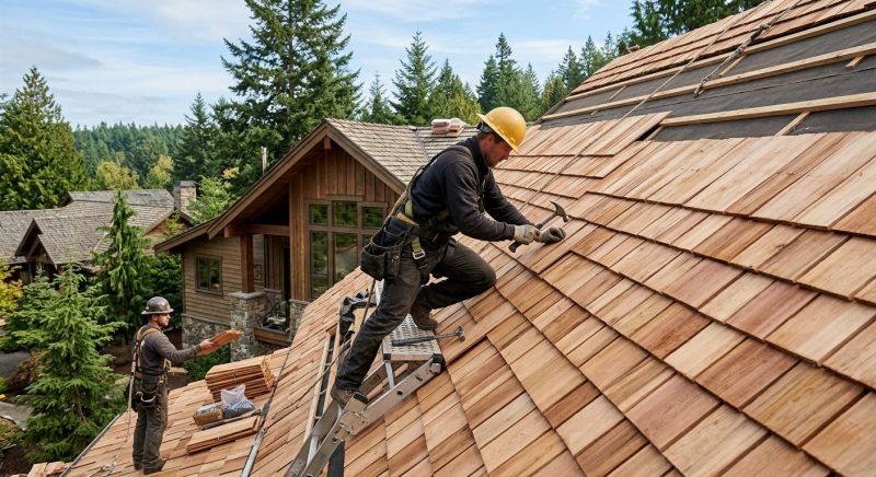 Wood Roofing Installation in Greenville, OH
