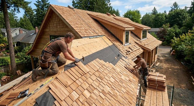 Wood Roofing Installation in New Madison, OH