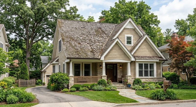 Wood Shake Roof Replacement in New Madison, OH