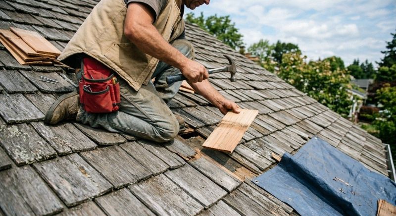 Wood Shingles Repair in Richmond, IN