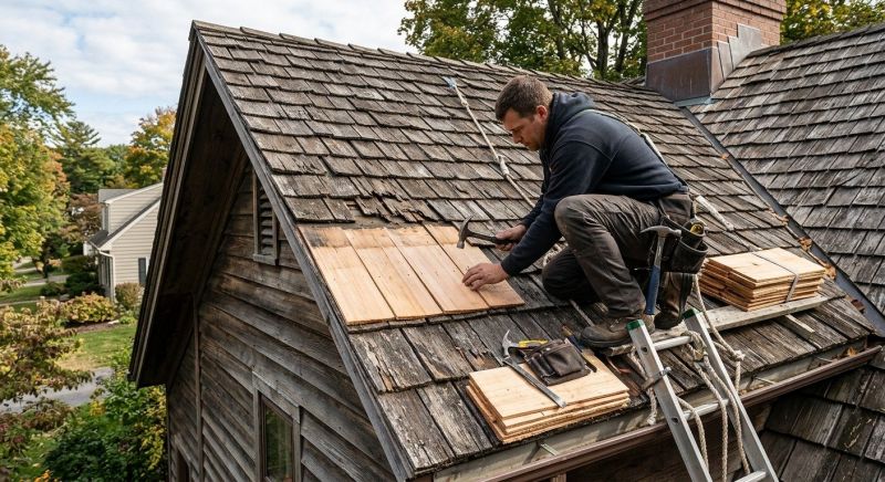 Wood Shingles Repair in Liberty, IN