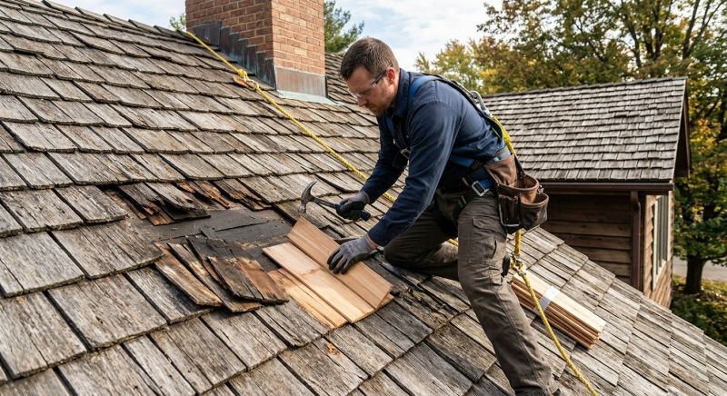 Wood Shingles Repair in Winchester, IN